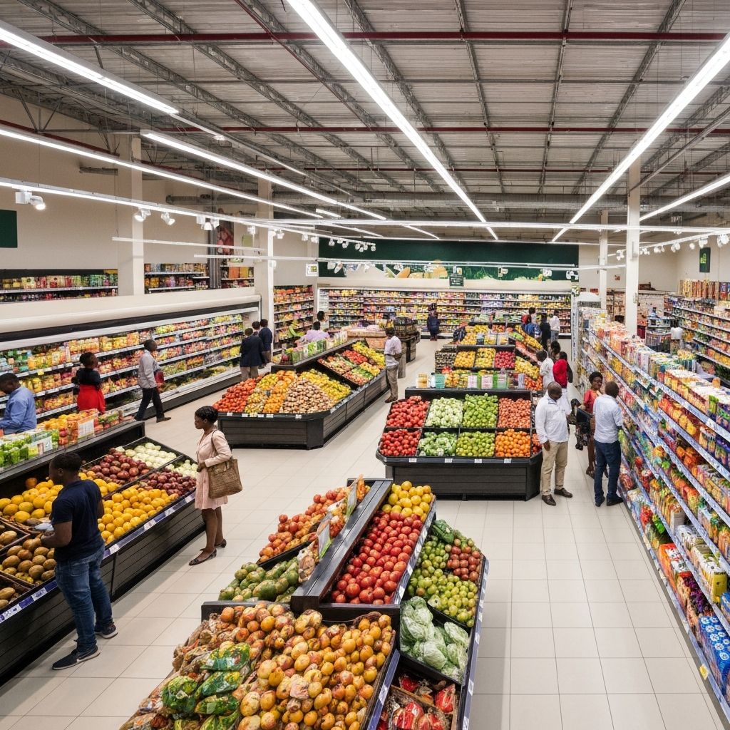 Supermarché 400m² - Akwa